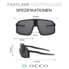 OCCO Performance Fastlane Sportbrille - schwarz - Image 4