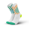 Incylence Running Globes orange green Laufsocken