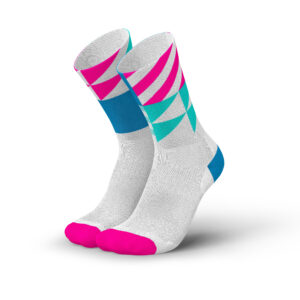 Incylence Ultralight Elements white blue pink Laufsocken