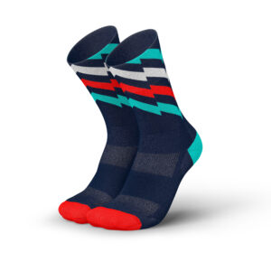 Incylence Ultralight Waves tricolore Laufsocken